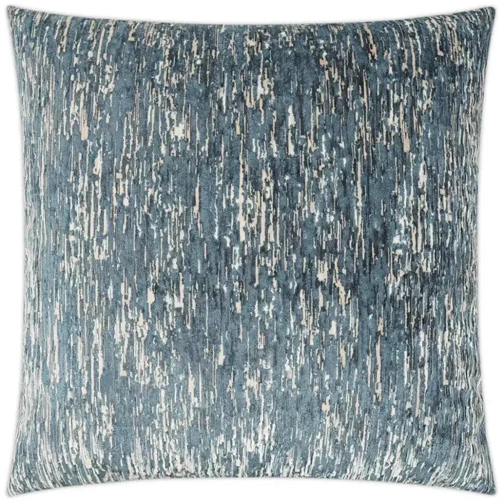 Yanbu Pacific Abstract Blue Large Throw Pillow Insert