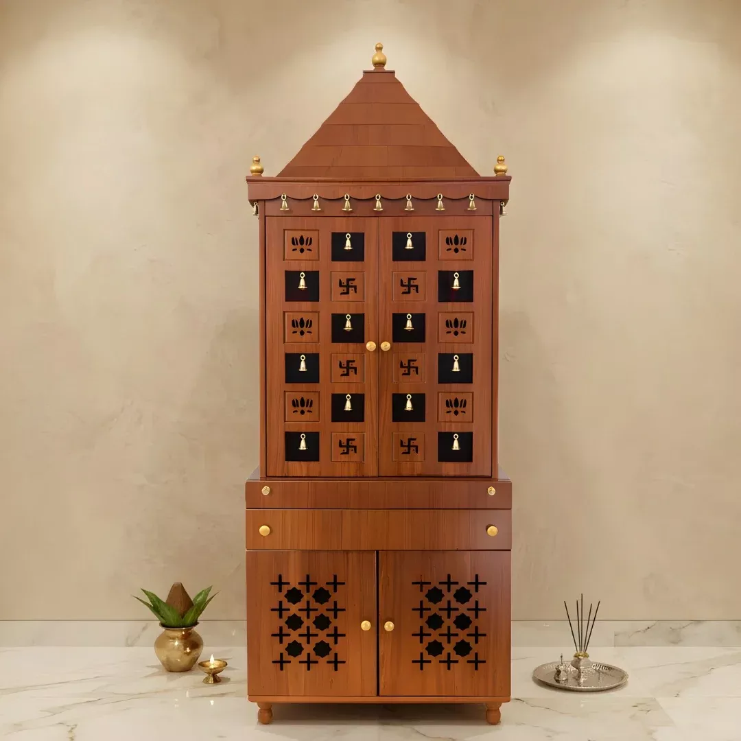 Yash Teak Wood Mandap (Teak)