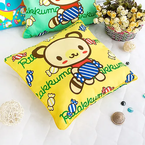 [Yellow Candy Bear] Decorative Pillow Cushion / Floor Cushion