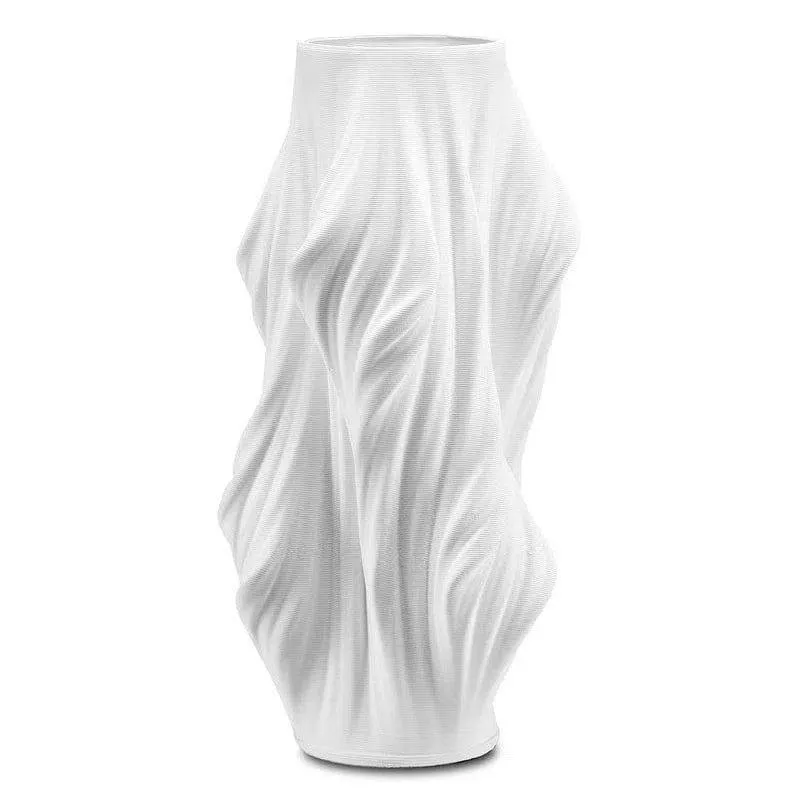 Yin Porcelain White Vase