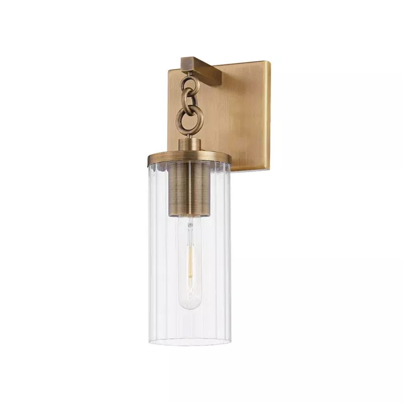 Yucca 1 Light Small Exterior Wall Sconce