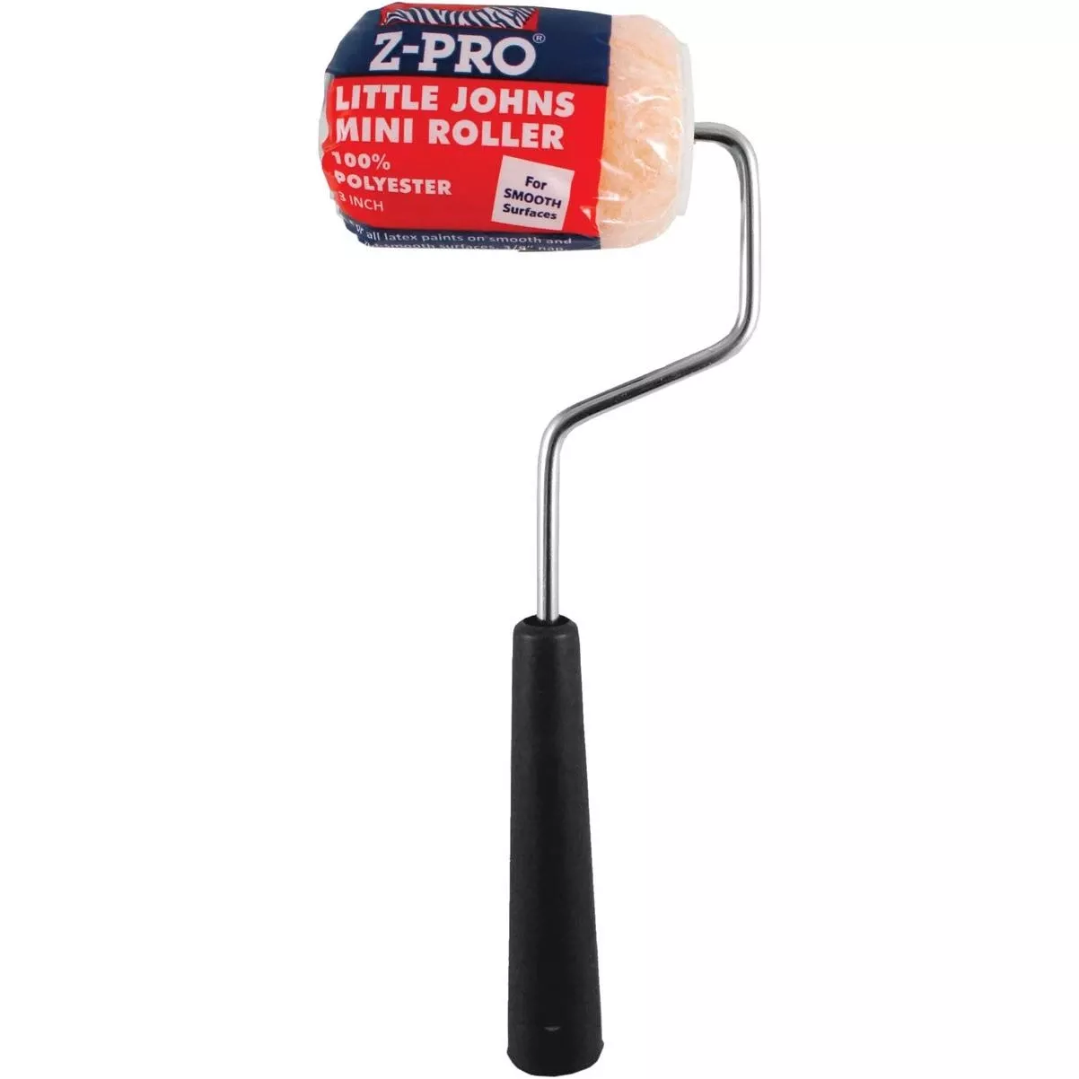 Z-pro 3 In. X 3/8 In. Semi-smooth Knit Paint Roller Cover & Frame