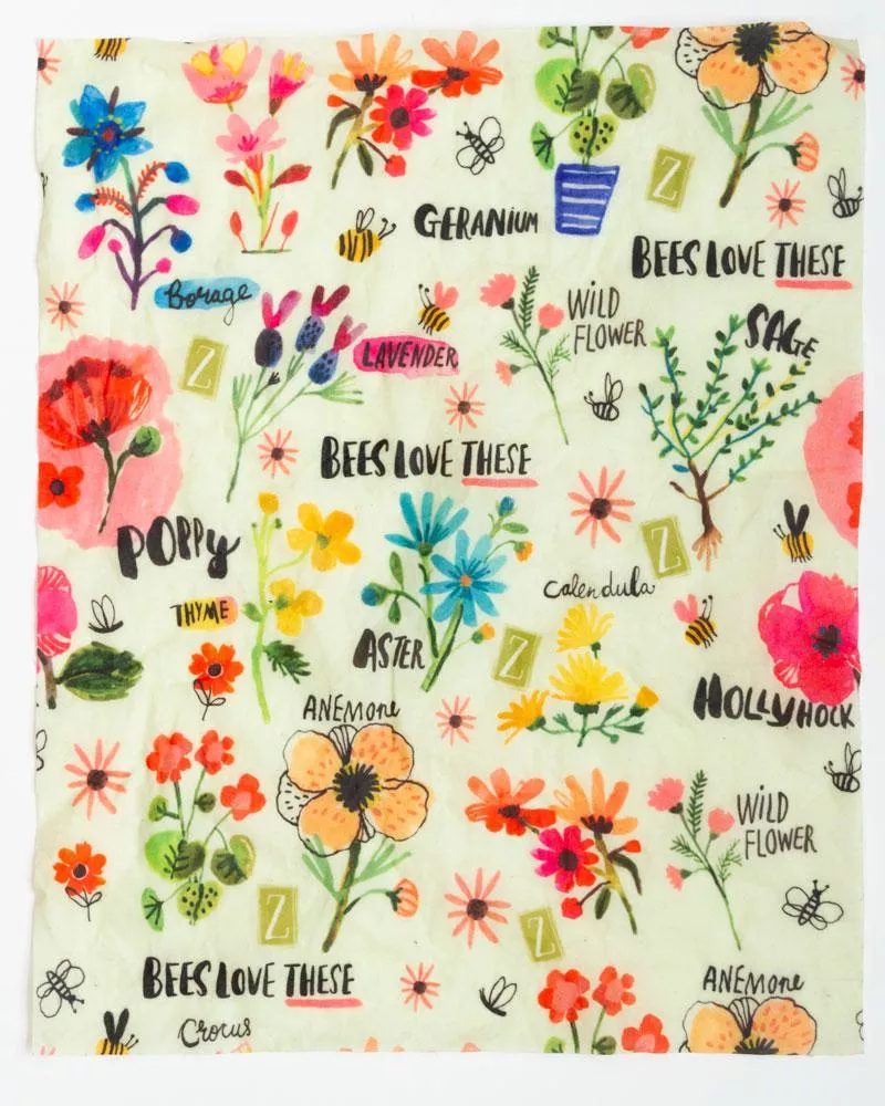 Z Wraps Reusable Beeswax Food Wrap