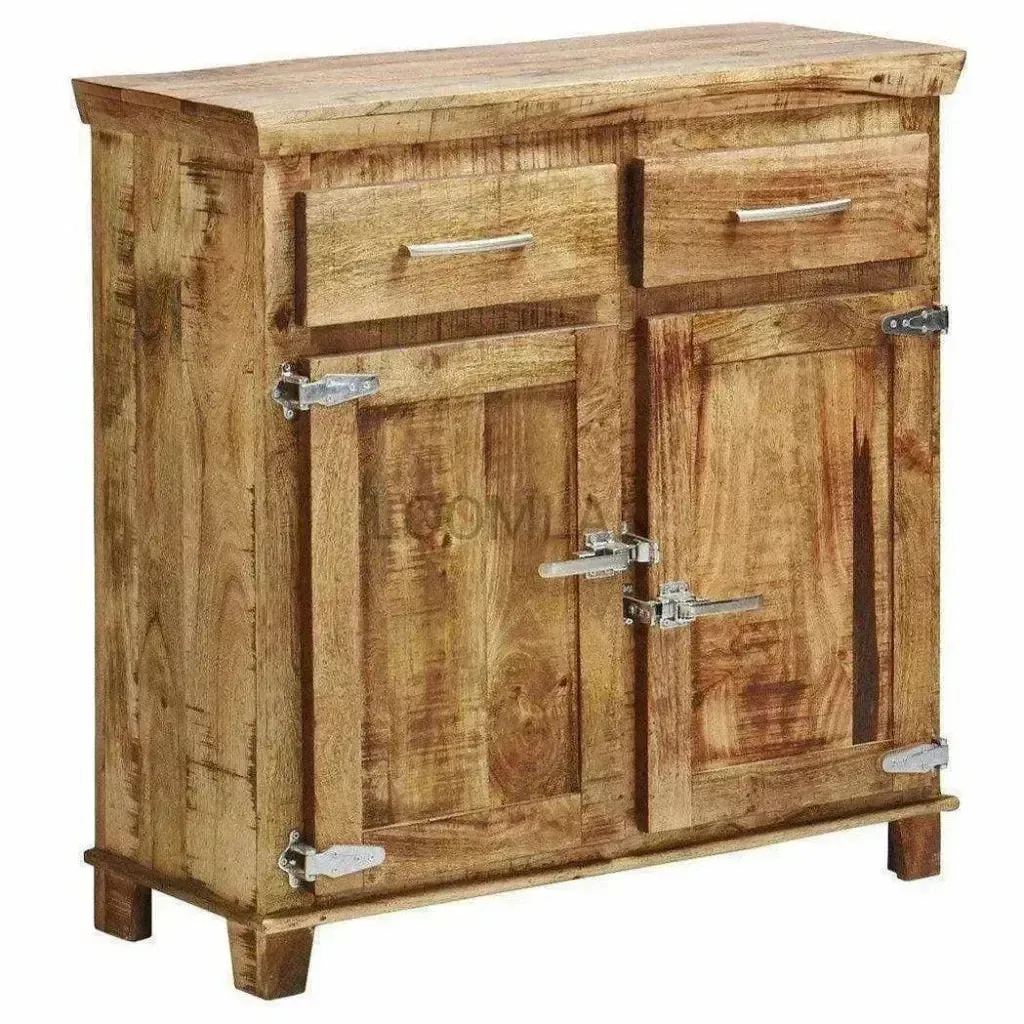 Zandria Two Doors Wooden Accent Cabinet