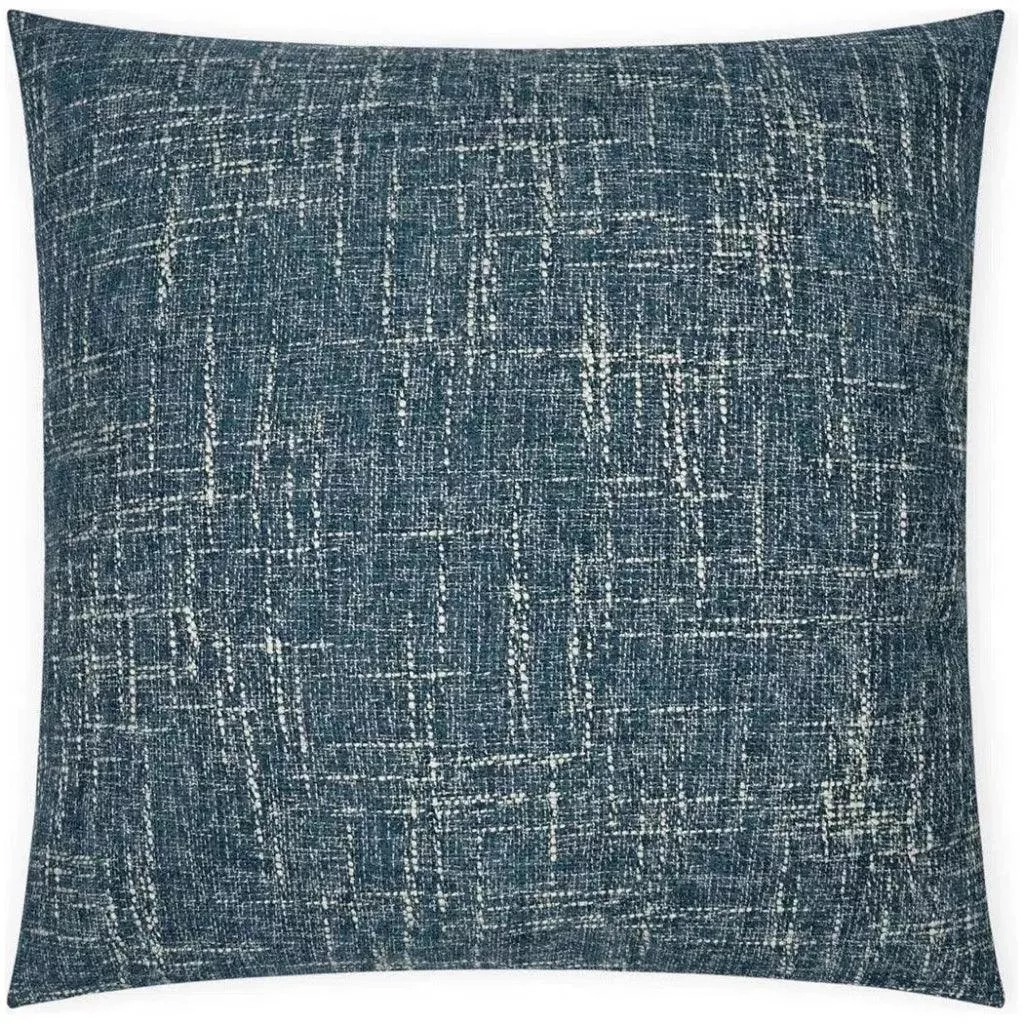 Zareen Solid Blue Large Throw Pillow Insert