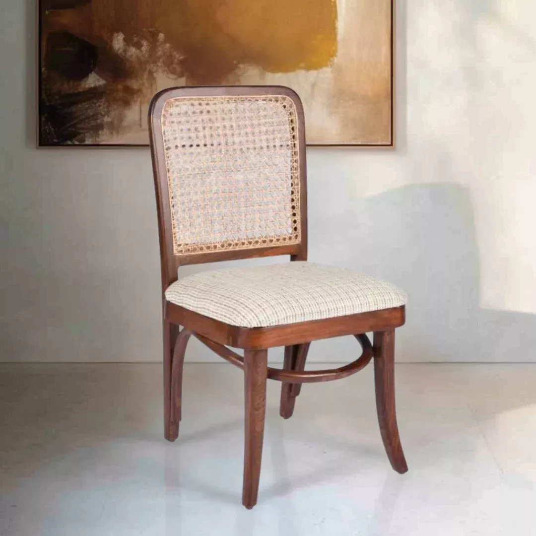 Zerlin Teak Wood Dining Chair (Teak)