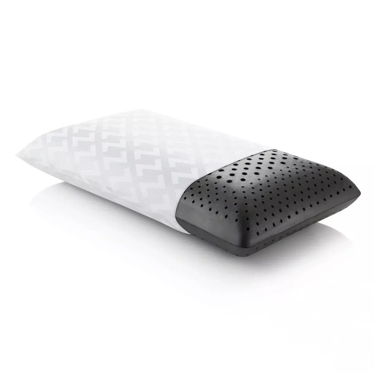 Zoned Dough + Bamboo Charcoal Mid Loft Pillow