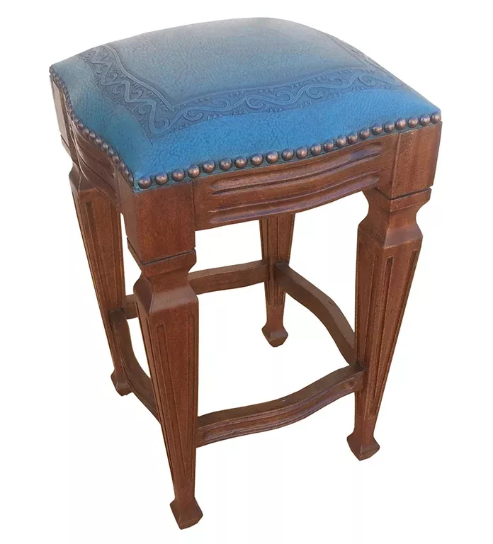 Zorro Classic Blue Barstool