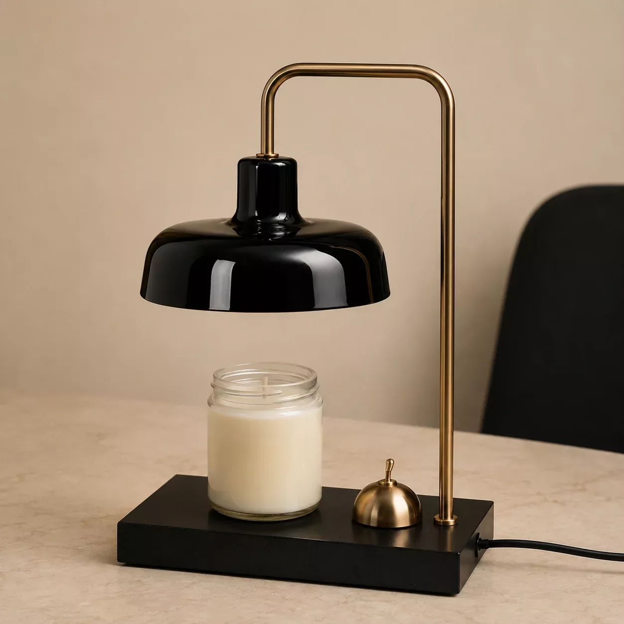Zubi Marble Candle Warmer Lamp - Aromatherapy Diffuser