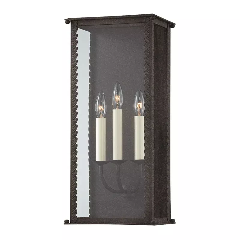 Zuma 3 Light Large Exterior Wall Sconce
